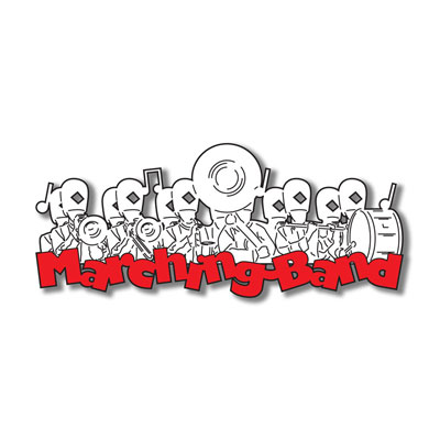 Stamping Station - Marching Band Word